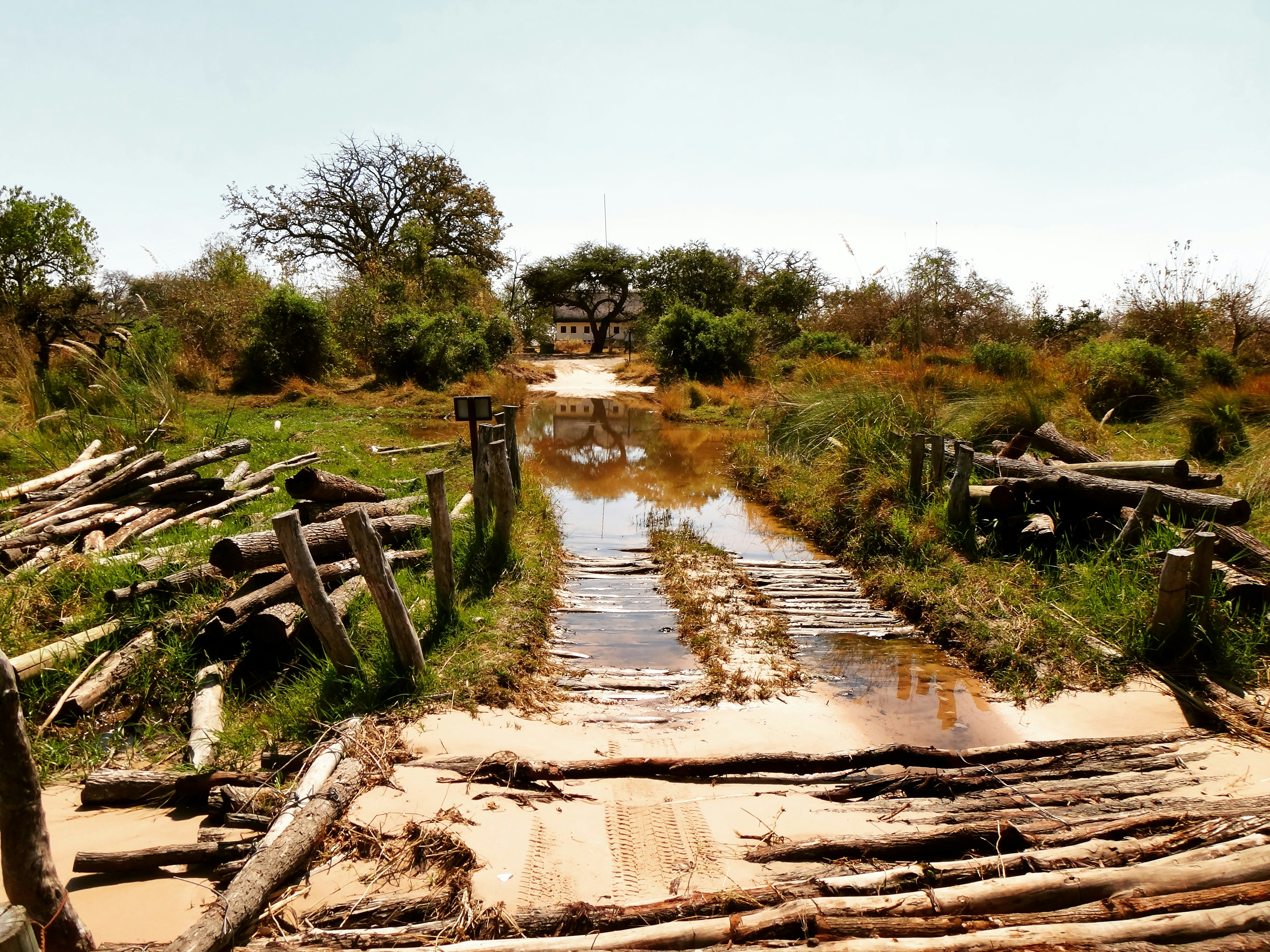 Flooded rural road and infrastructure issues